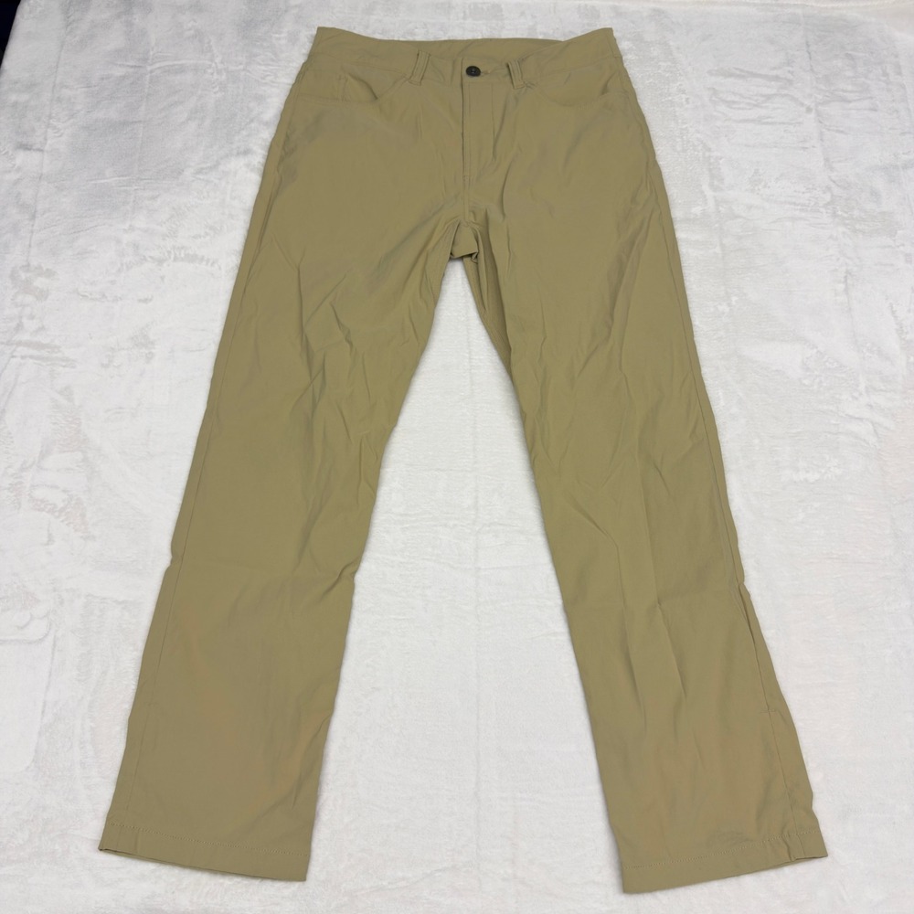 North Face Pants Mens 30x28 Tan Nylon Stretch Chino Hiking Performance Casual